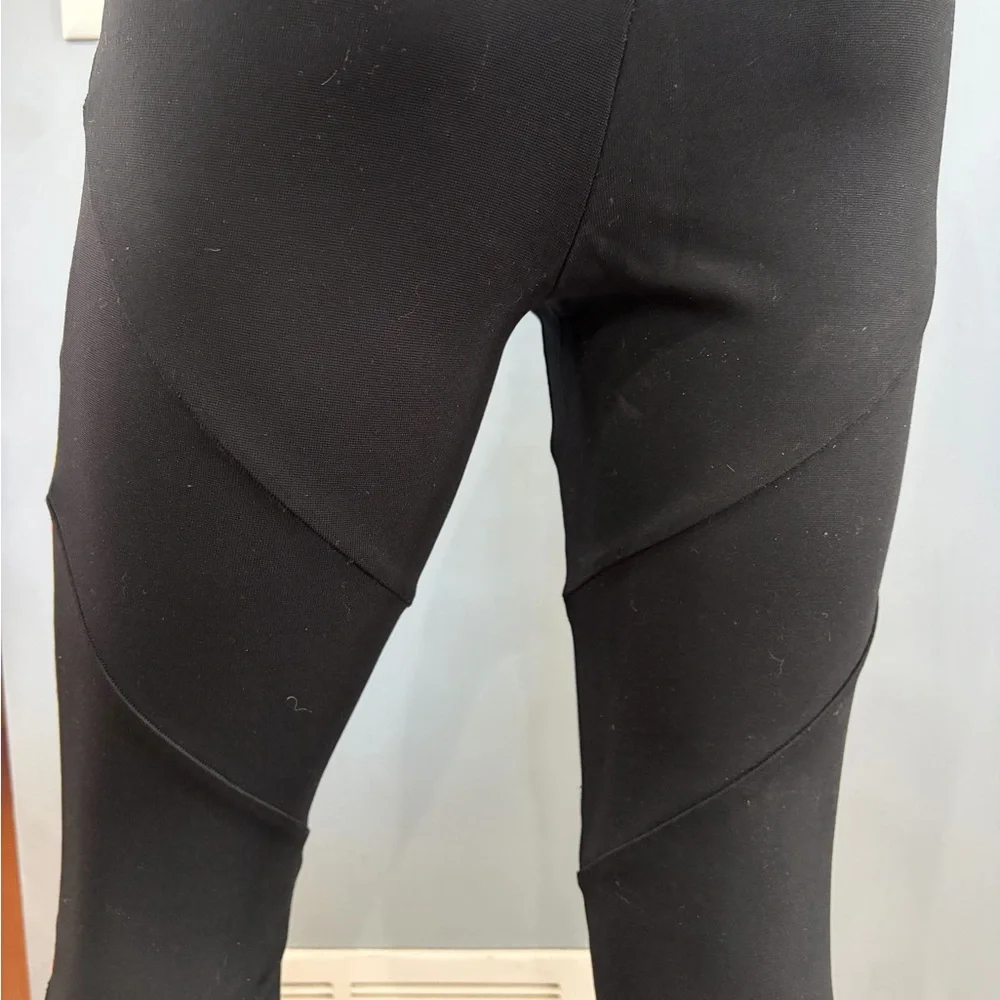 Altuzarra Black Three Colorblock Stripe Leggings- XS